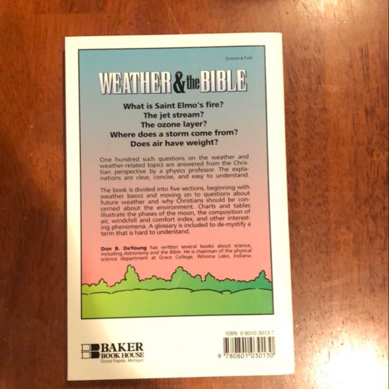 Weather and the Bible