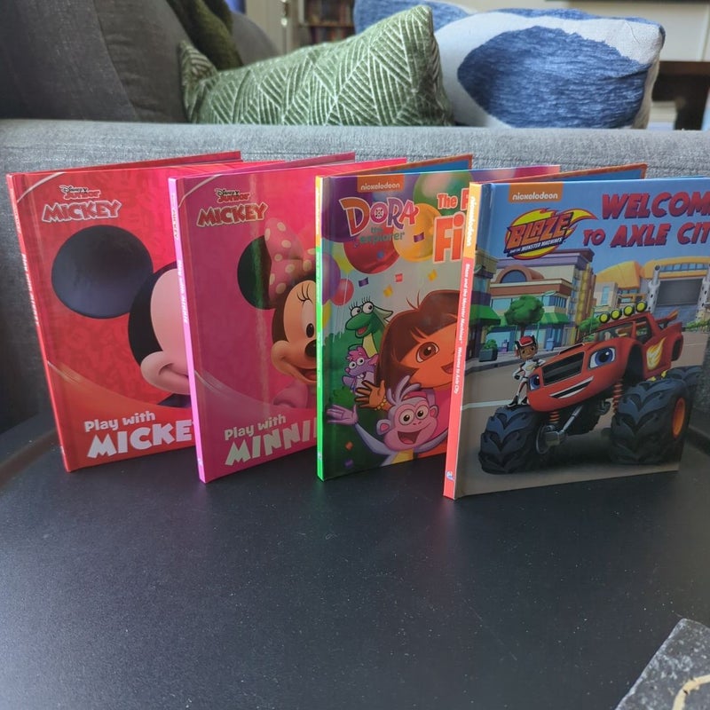 BOOK BUNDLE- Mickey, Minnie, Dora, Blaze