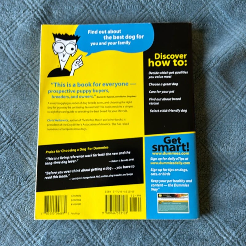 Choosing a Dog for Dummies