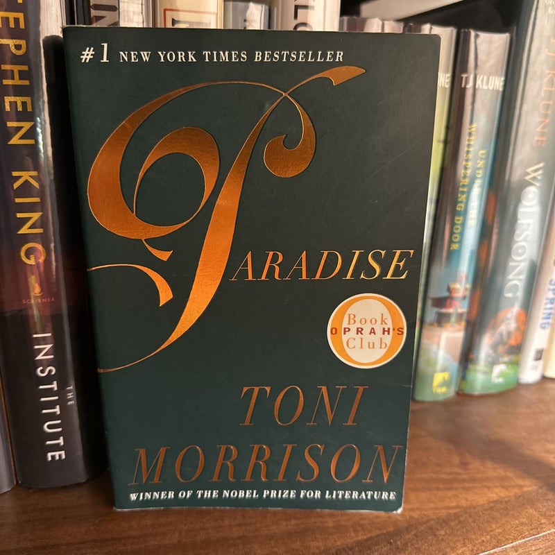 Literary Fiction 📚 | Paradise by Toni Morrison | Paperback