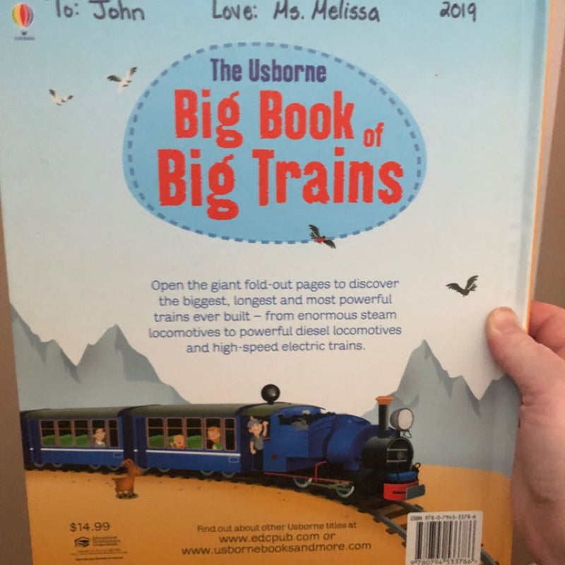 The Usborne Big Book of Big Trains