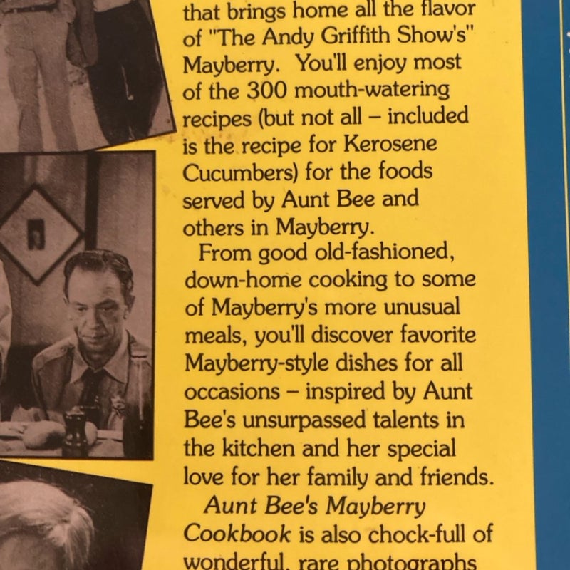 Aunt Bee's Mayberry Cookbook