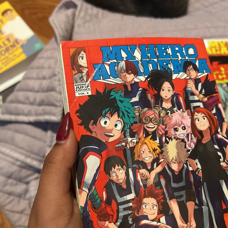 My Hero Academia, Vol. 2,3,4