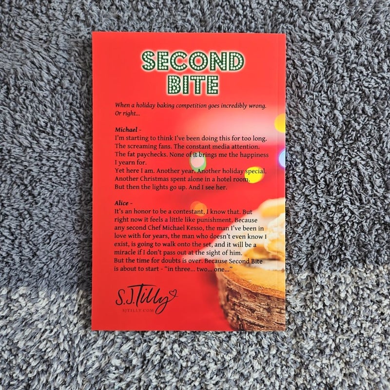 Second Bite by S.J. Tilly signed