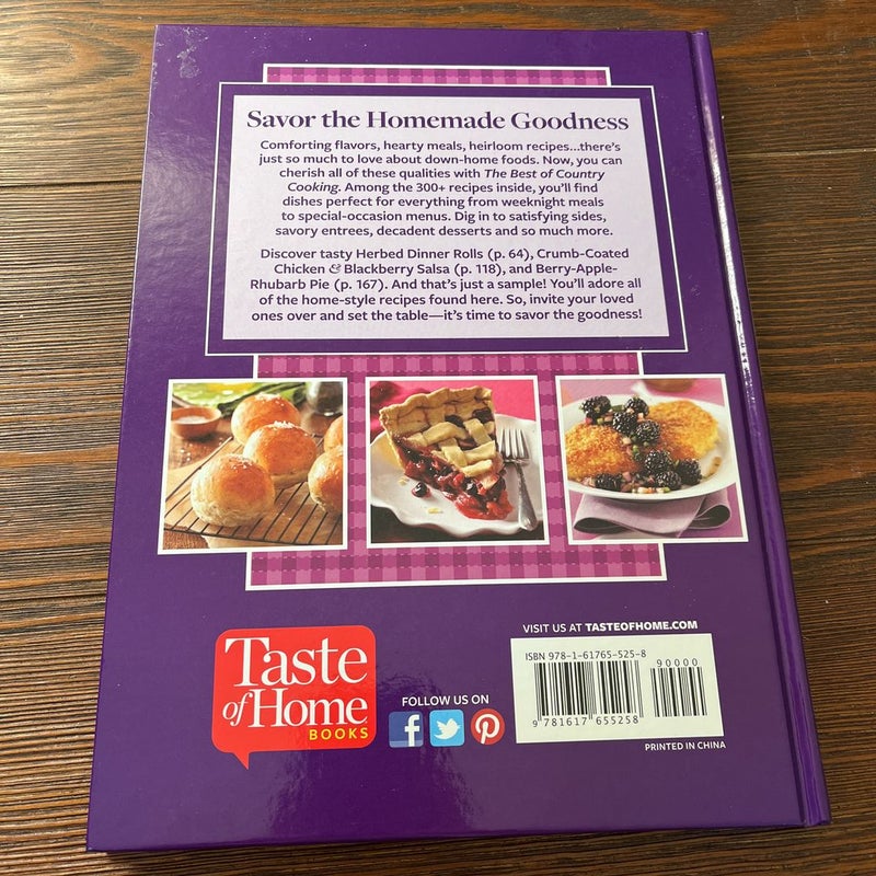 The Best of Country Cooking by Taste of Home