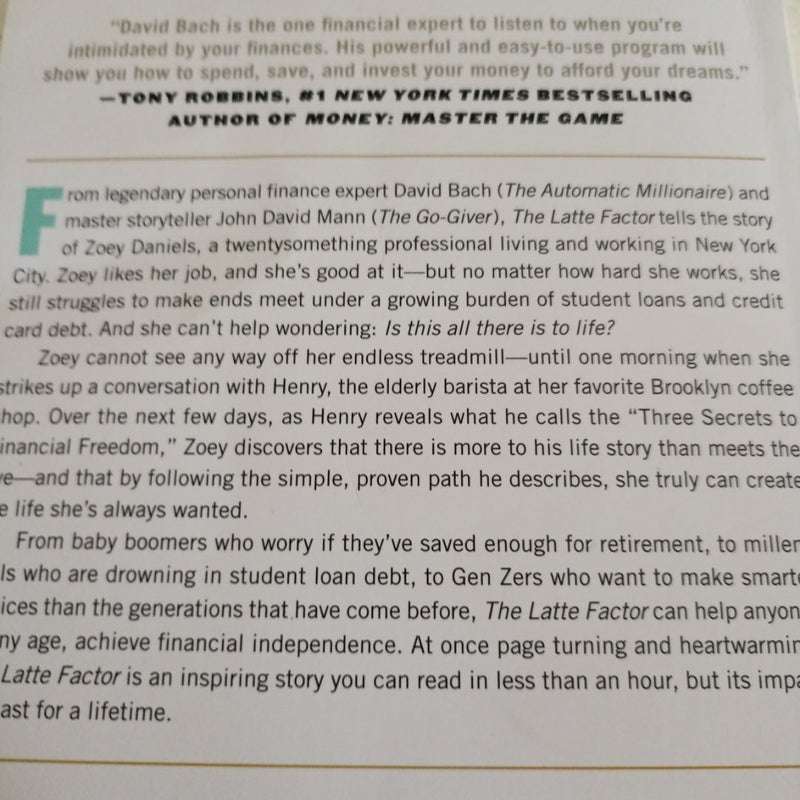 The Latte Factor