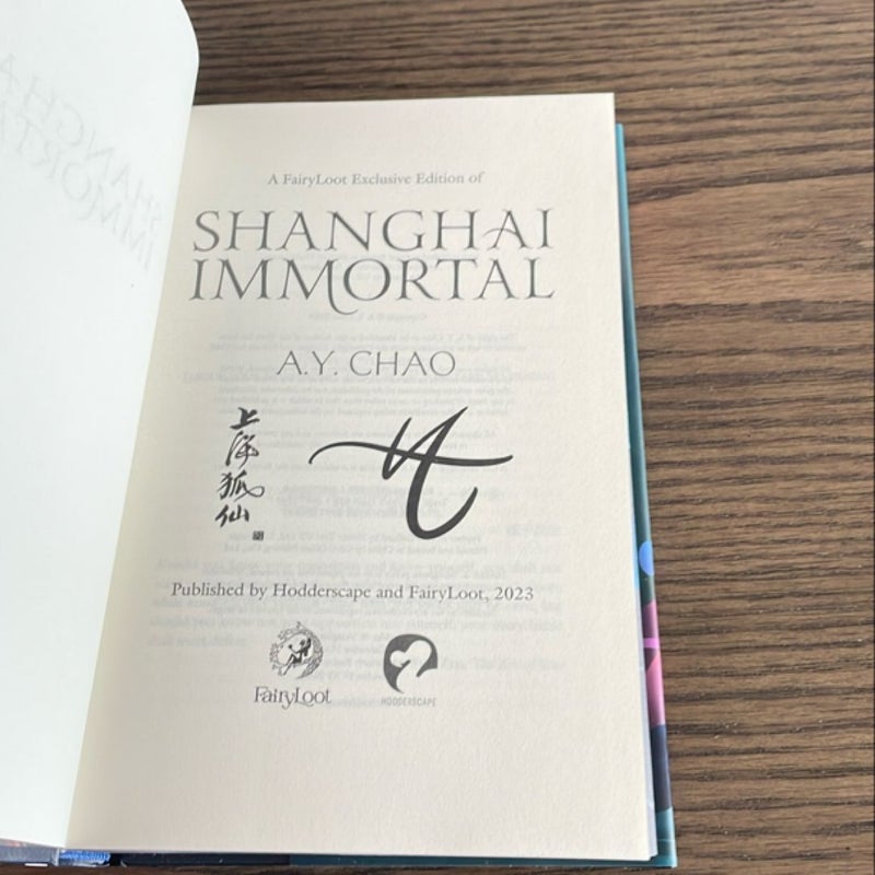 Shanghai Immortal (Fairyloot)