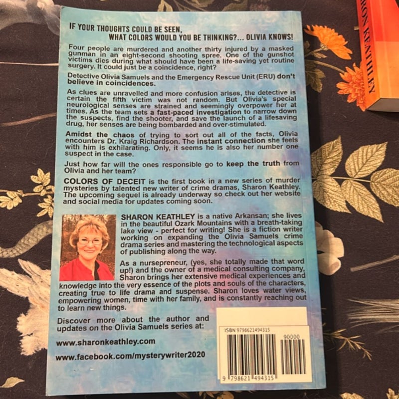Colors of Deceit - an Olivia Samuels Mystery