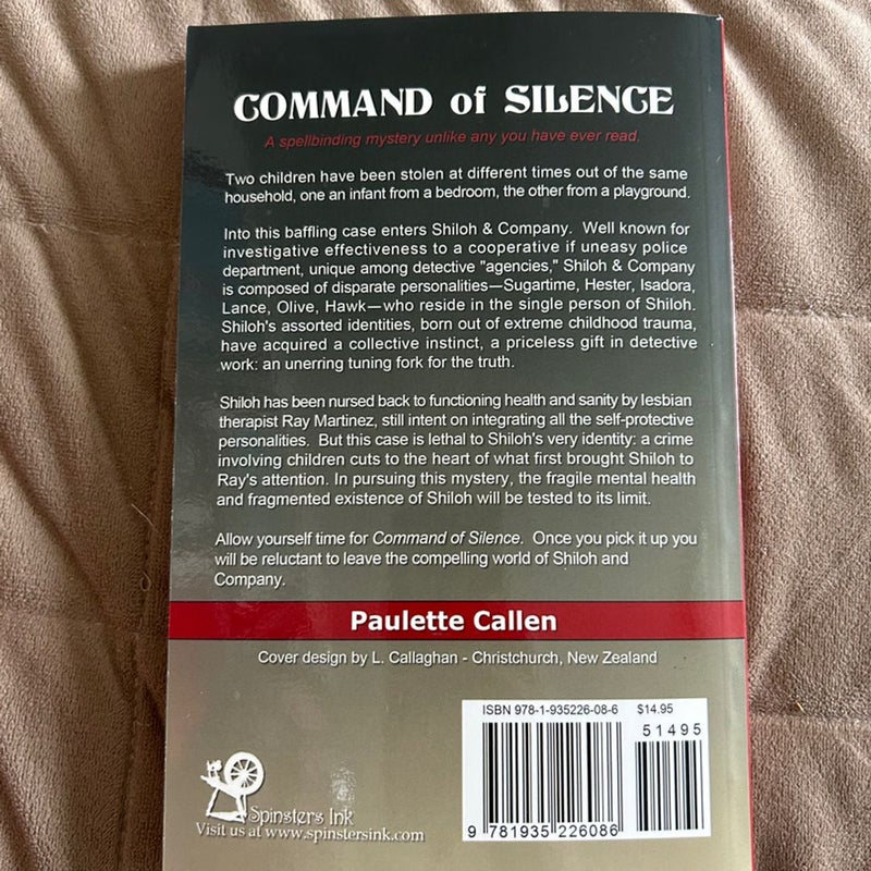 Command of Silence Signed 10428