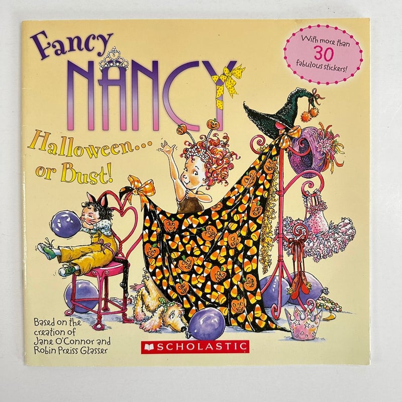 Fancy Nancy Halloween…or Bust!, No Stickers