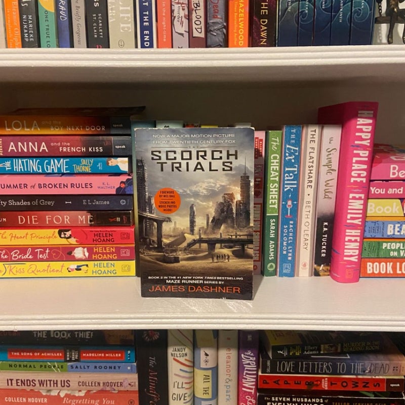 The Scorch Trials Movie Tie-In Edition (Maze Runner, Book Two)