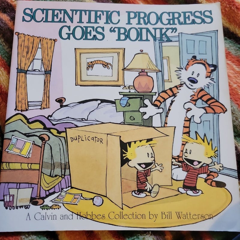 Scientific Progress Goes Boink