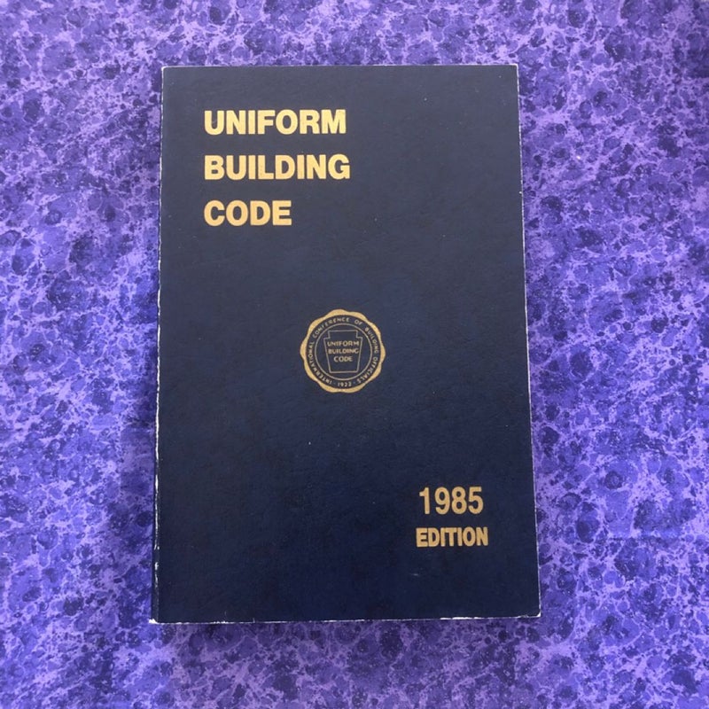 Uniform Building Code 1985