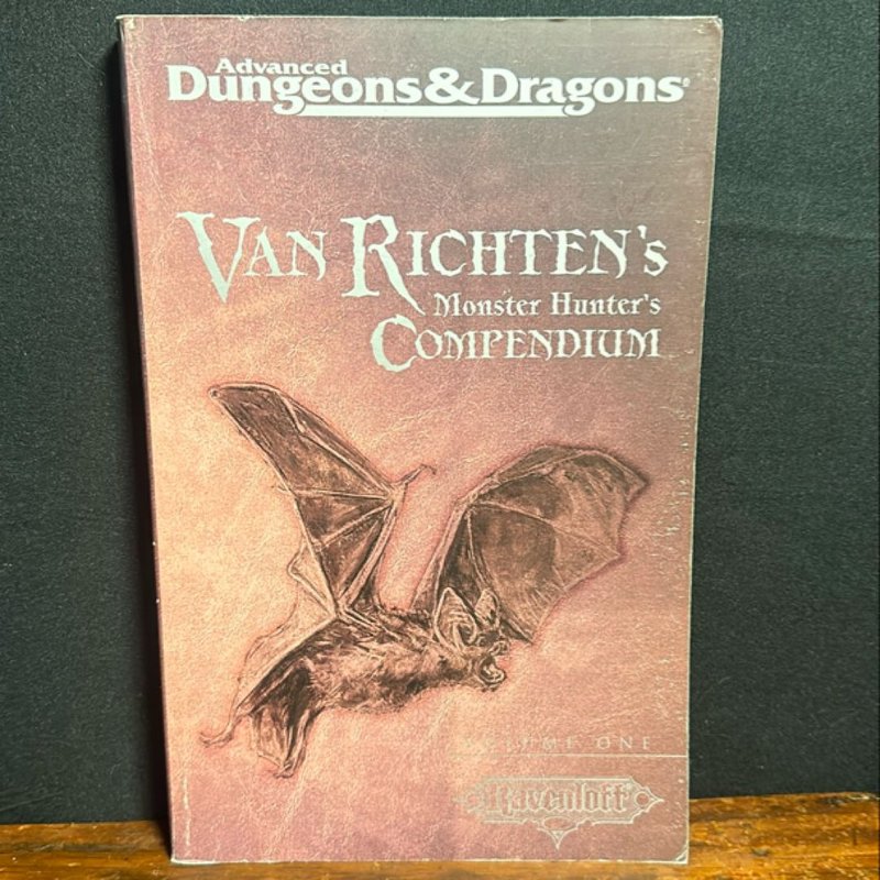 Van Richten's Monster Hunter's Compendium by TSR Inc. Staff