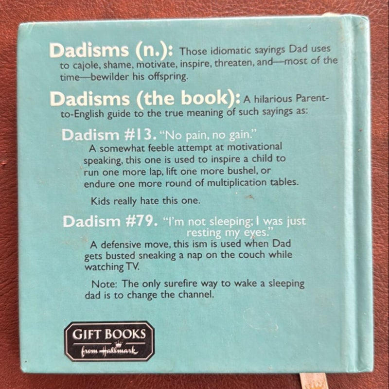 Dadisms -gift book (Hallmark)