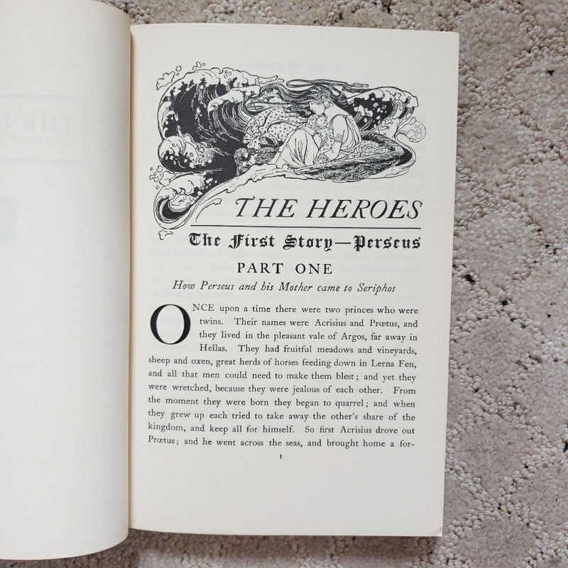 The Heroes: Greek Fairy Tales for My Children (1st Shocken Edition, 1970)