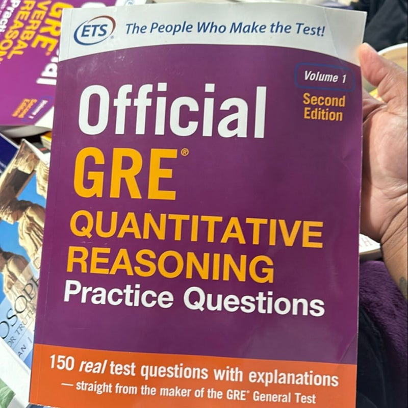 Official GRE Quantitative Reasoning Practice Questions, Second Edition, Volume 1