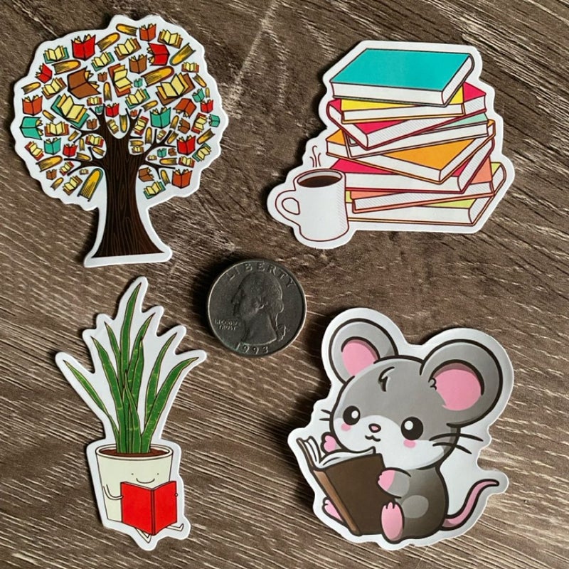 Bookish Stickers