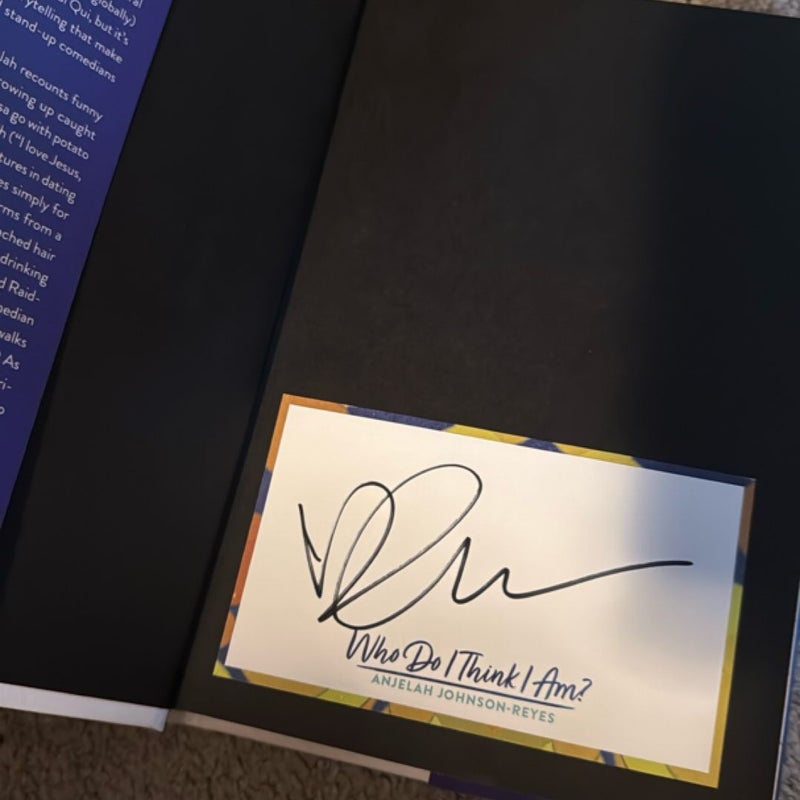 Who Do I Think I Am? *SIGNED*