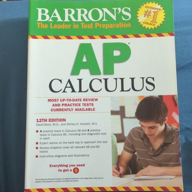 Barron's AP Calculus, 12th Edition