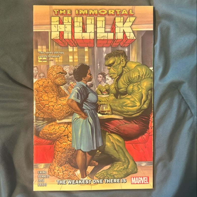 Immortal Hulk Vol. 9: the Weakest One There Is