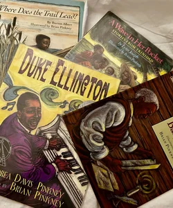 Brian Pinkney Illustrated African American picture Books Bundle 