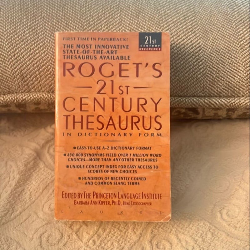 Roget's 21st Century Thesaurus