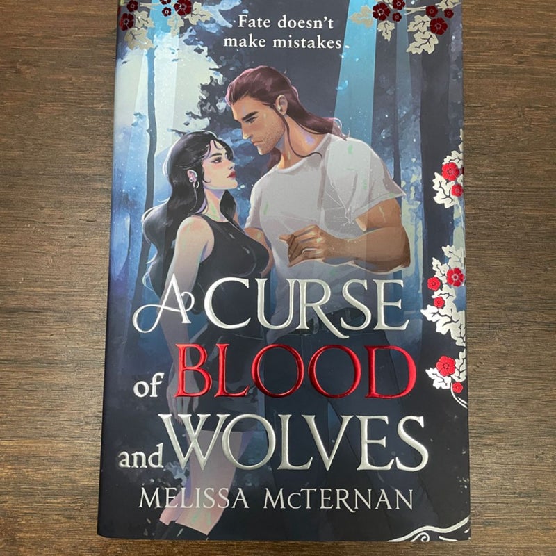 Fairyloot Romantasy Sub - A Curse of Blood and Wolves by Melissa McTernan