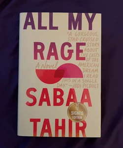 All My Rage by Sabaa Tahir *signed*