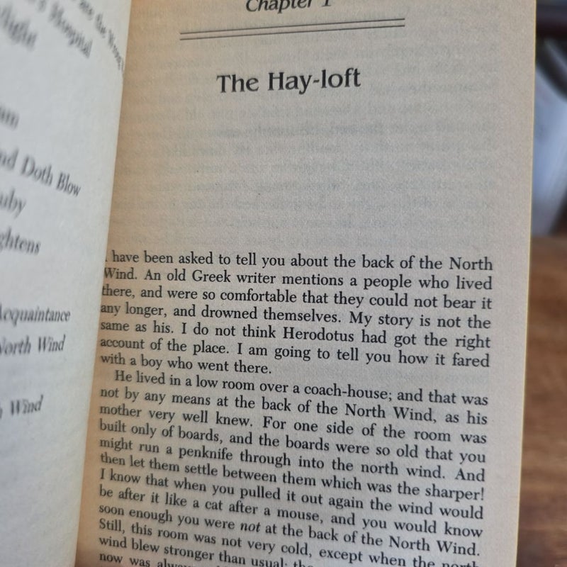 VINTAGE 1986 At The Back Of The North Wind, Signet Classic (by George MacDonald)