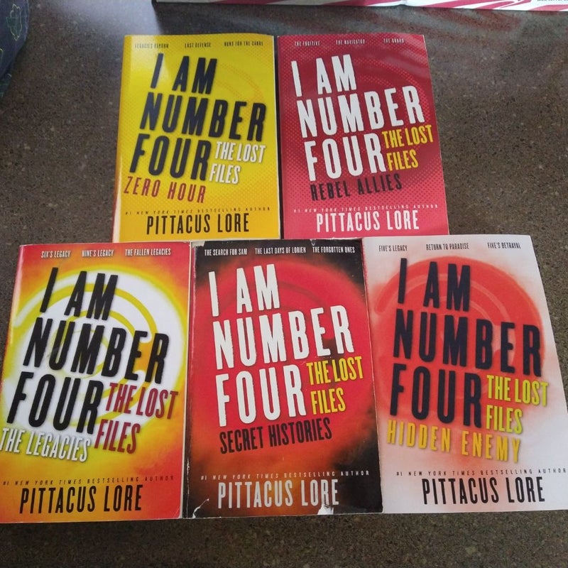 I Am Number Four: the Lost Files COMPLETE SERIES