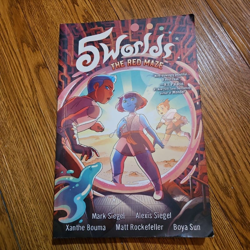 5 Worlds Book 3: the Red Maze