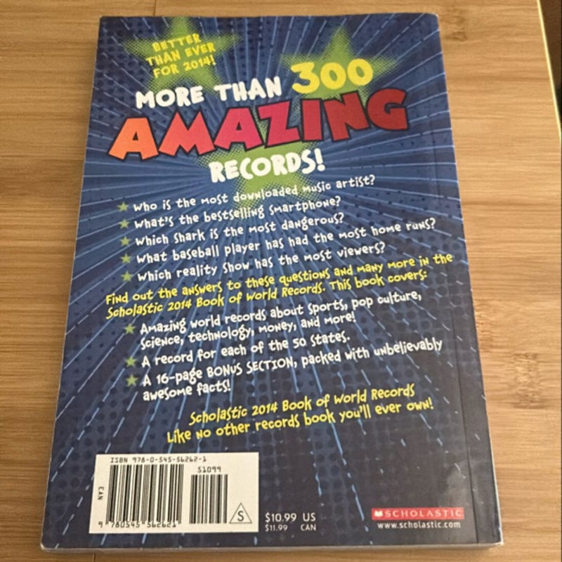 Scholastic Book of World Records 2014