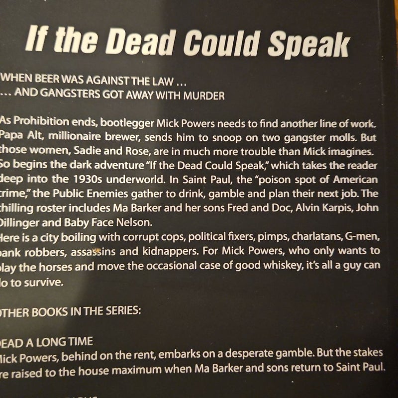 If the Dead Could Speak