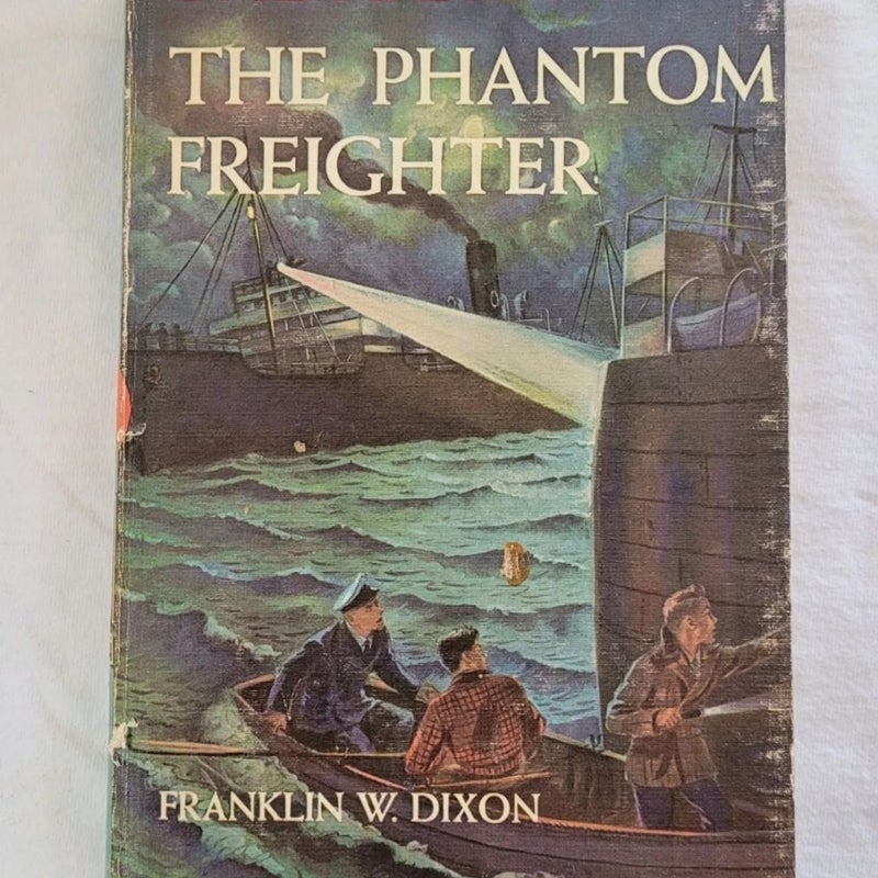 Hardy Boys The Phantom Freighter 1947 Vintage Hardcover