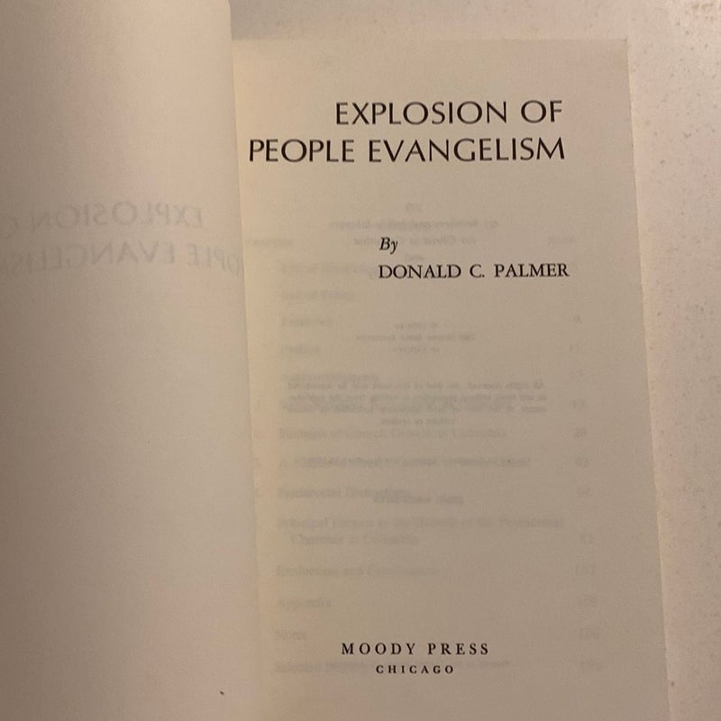 Explosion of People Evangelism