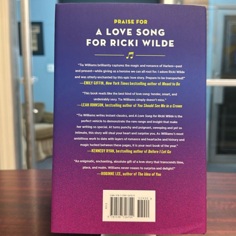 A Love Song for Ricki Wilde