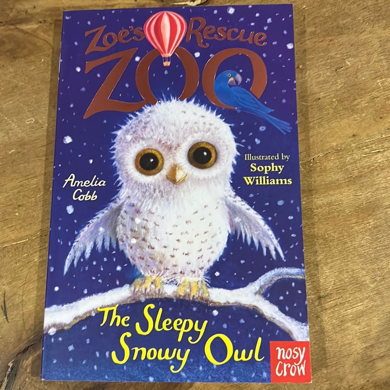 The Sleepy Snowy Owl