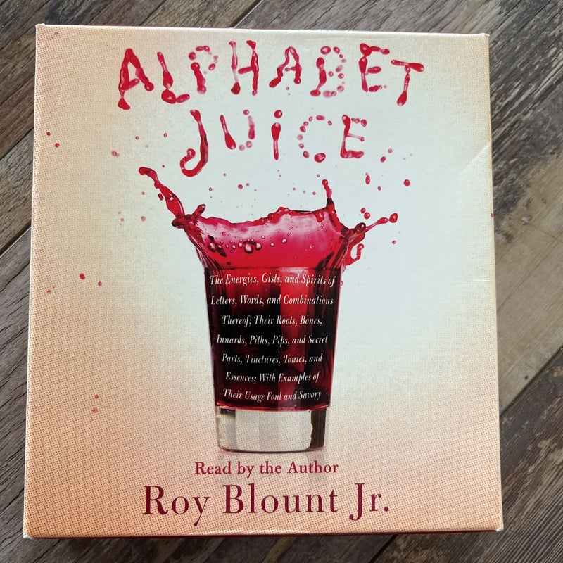 Alphabet Juice - Audio Book on CD