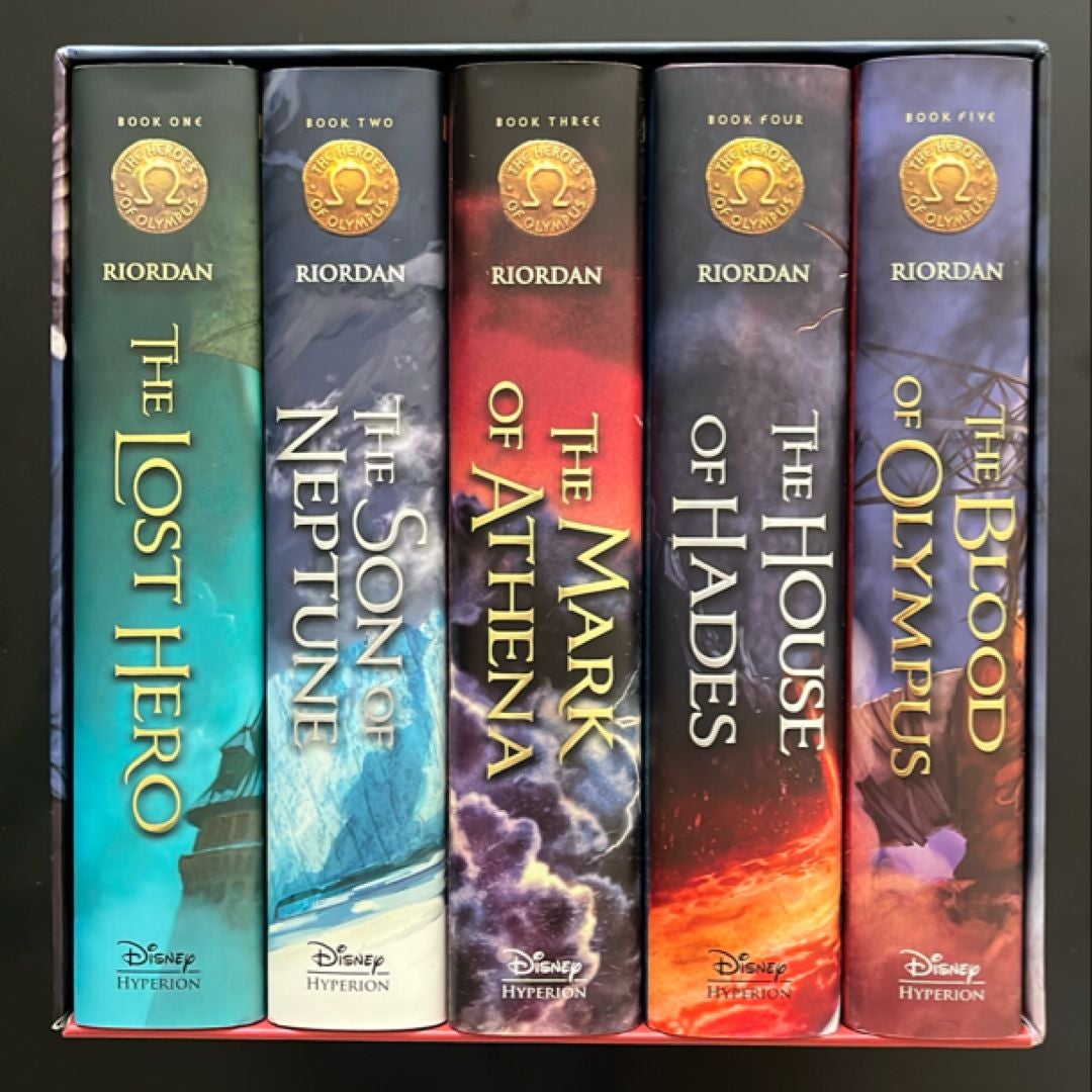 The Heroes of Olympus Paperback Boxed Set