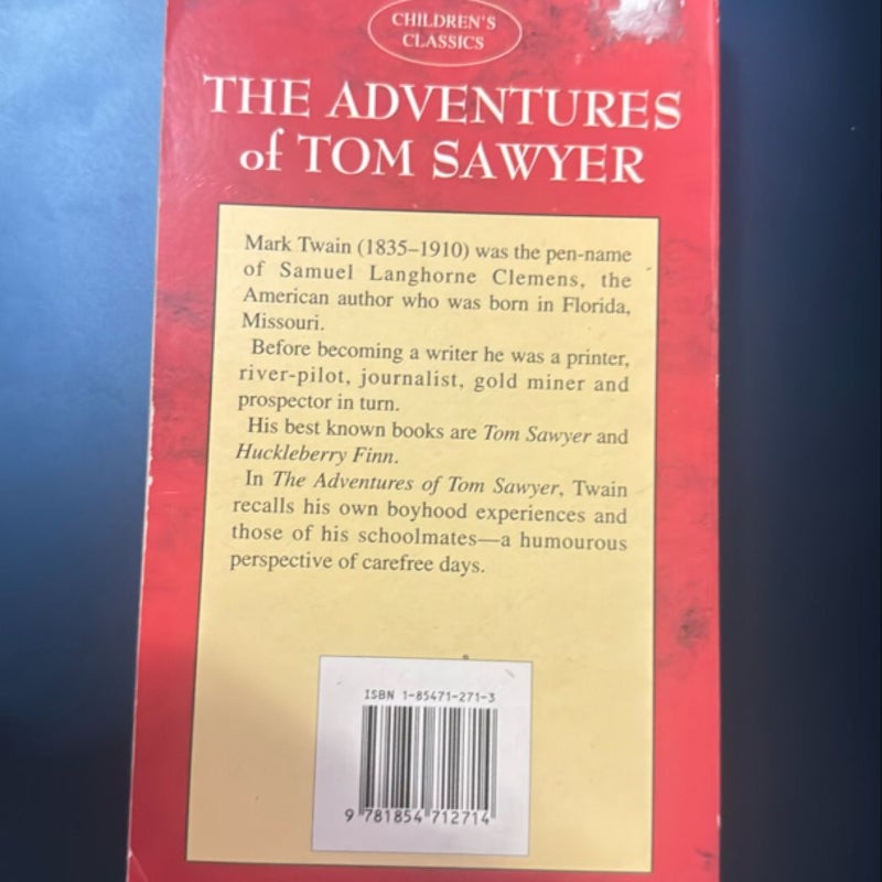 The adventures of Tom Sawyer