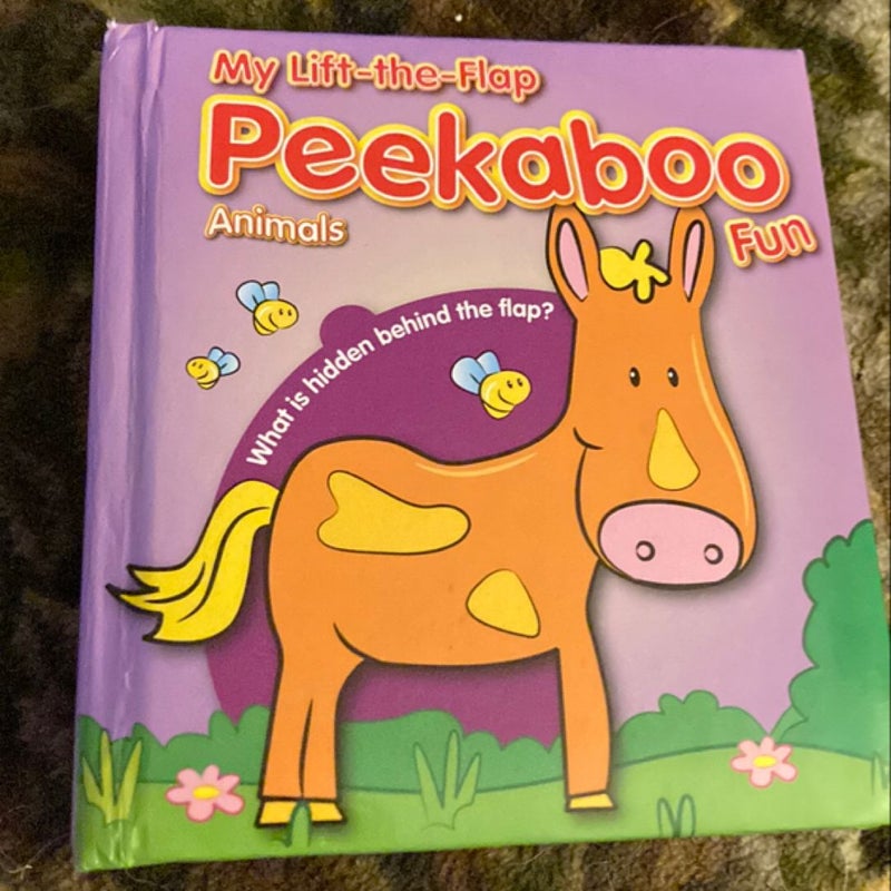 Peekaboo animal book