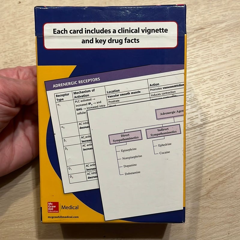 Lange Pharmacology Flash Cards, Third Edition
