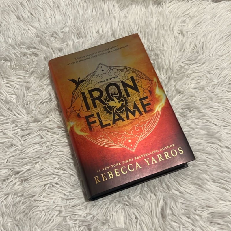 Iron Flame (black sprayed edge)