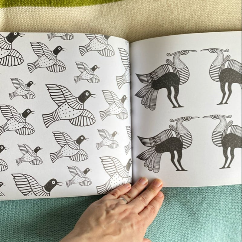 Calming Colouring Animal Patterns