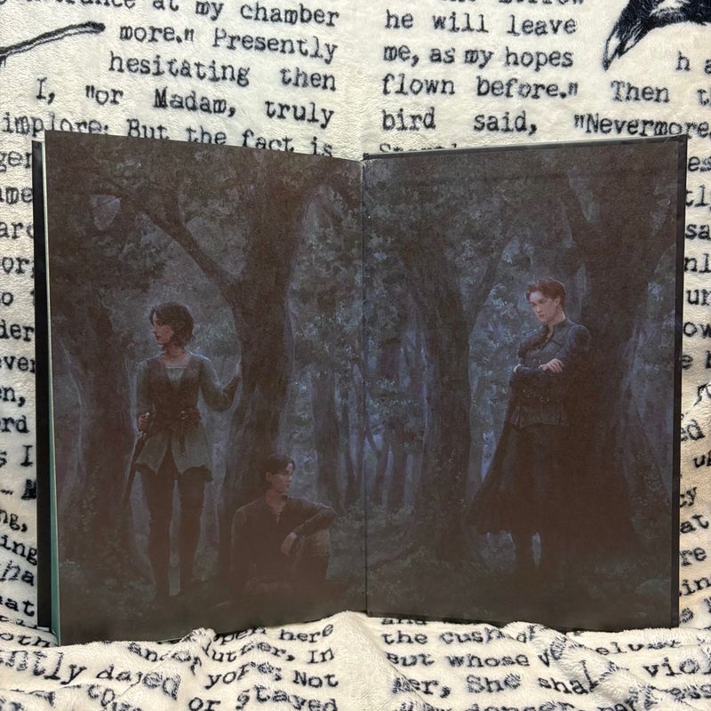 One Dark Window: Fairyloot Edition (slight end paper damage, see all photos)