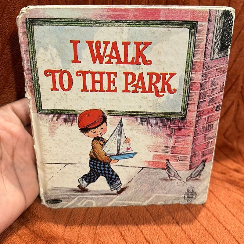 I walk to the park