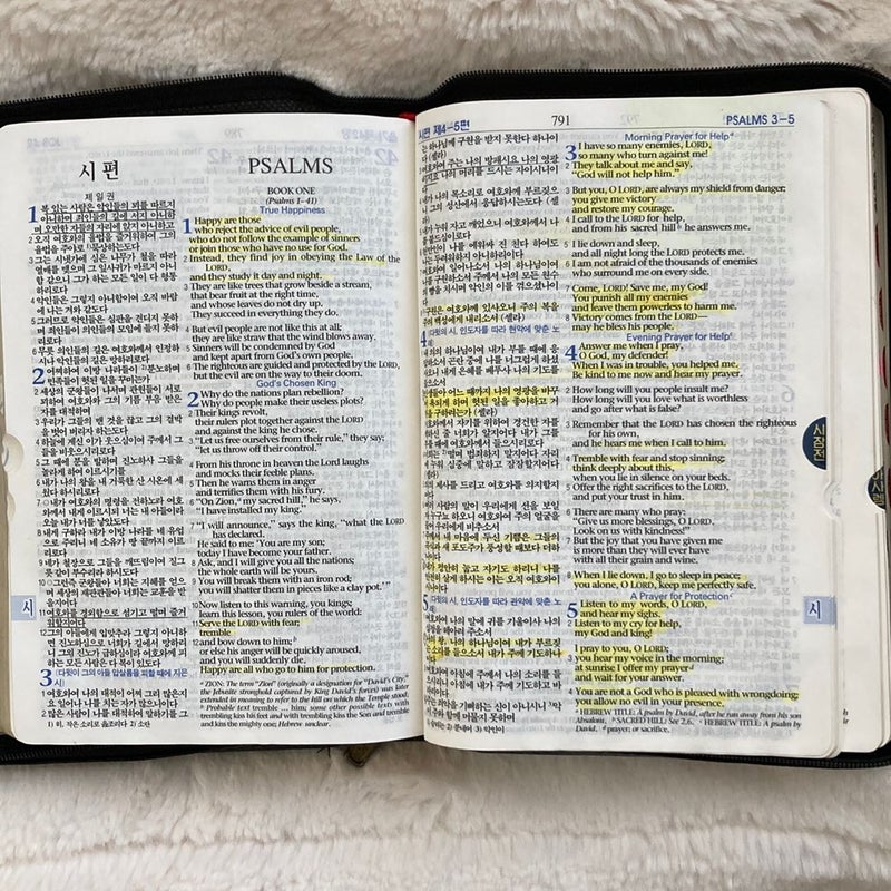 Korean -English Bible
