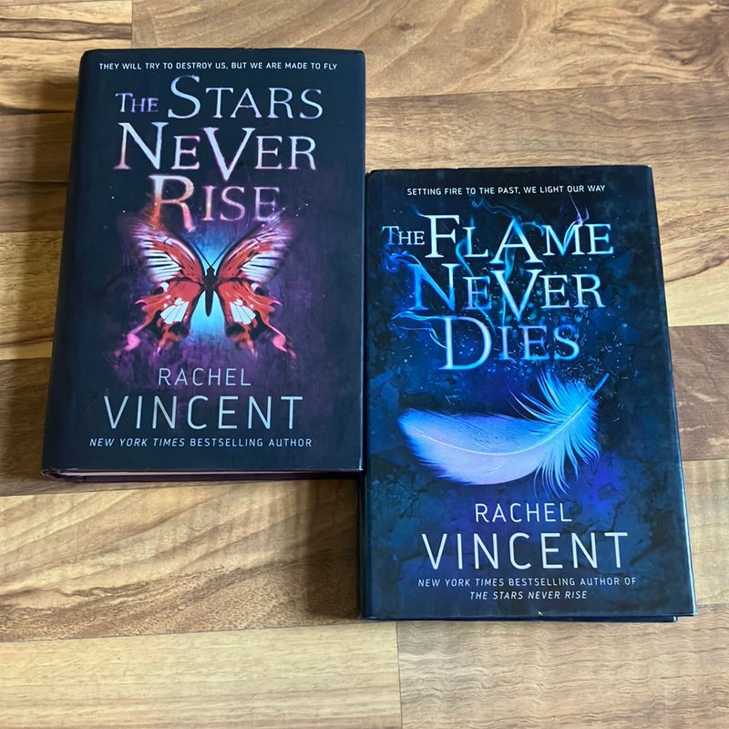 The Stars Never Rise Duology *first editions*