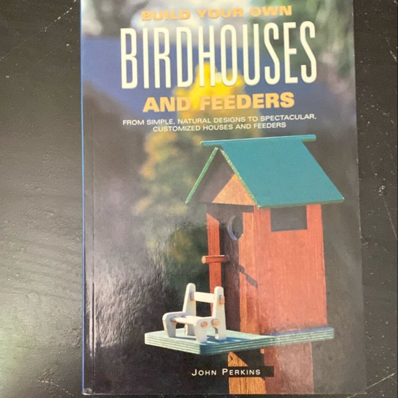 Bundle of three Birdhouses and Feeders books